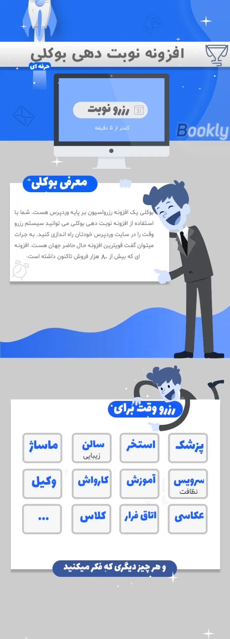 پلاگین نوبت دهی بوکلی پرو 